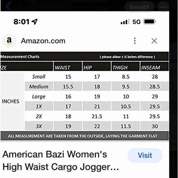 American Bazi blk camo jeans - Picture 8 of 8